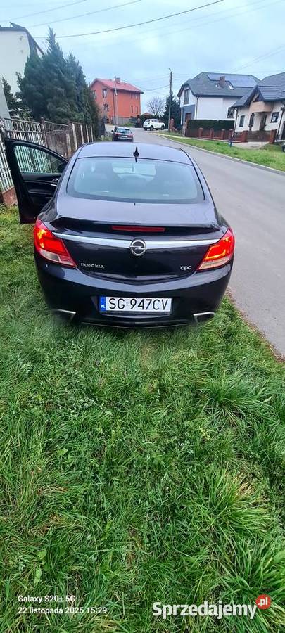 Opel insignia opc v6 28 benzyna 325 koni lpg Nakło Śląskie