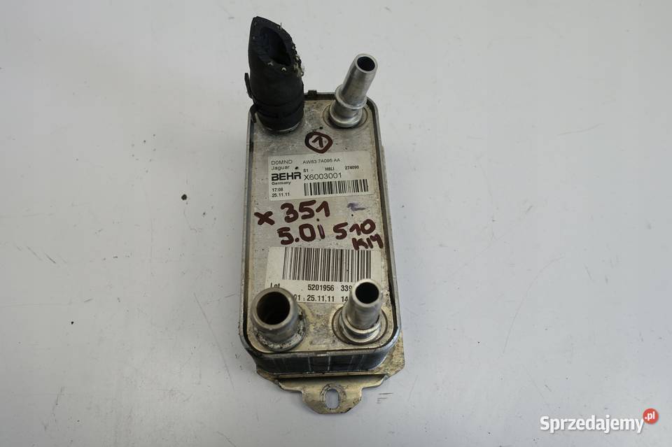 Jaguar XJ X351 50 V8 CHŁODNICZKA OLEJU chłodnica