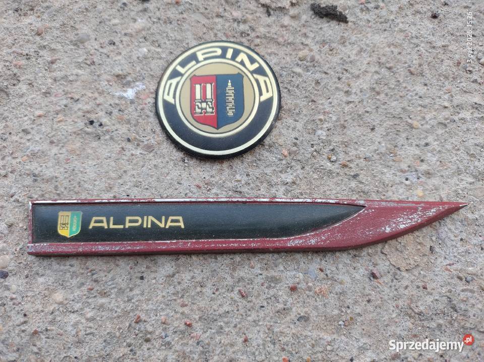 Znaczek emblemat Alpina Emblematy Rynarzewo