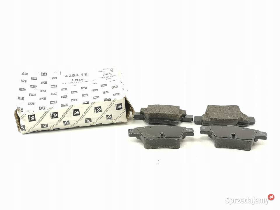 KLOCKI HAMULCOWE TYŁ CITROEN C4 PEUGEOT 207 ORI