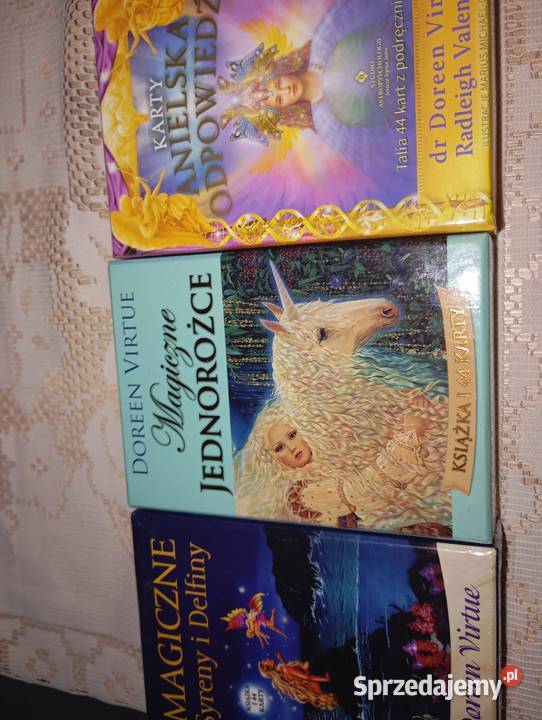 Zestaw karty Doreen Virtue oryginalne jpolski Poznań