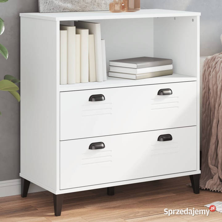 Szafka VIKEN biała 80x40x90 materiał Warszawa