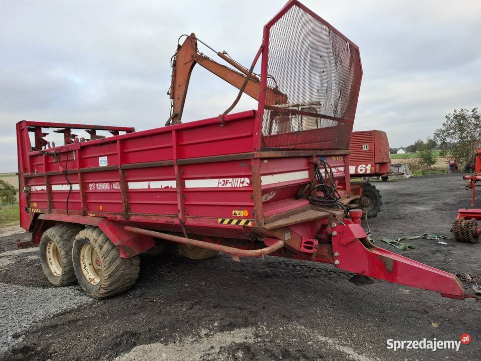 Rozrzutnik obornika rozsiewacz wapna 12 ton Kongskilde Wola Trzydnicka