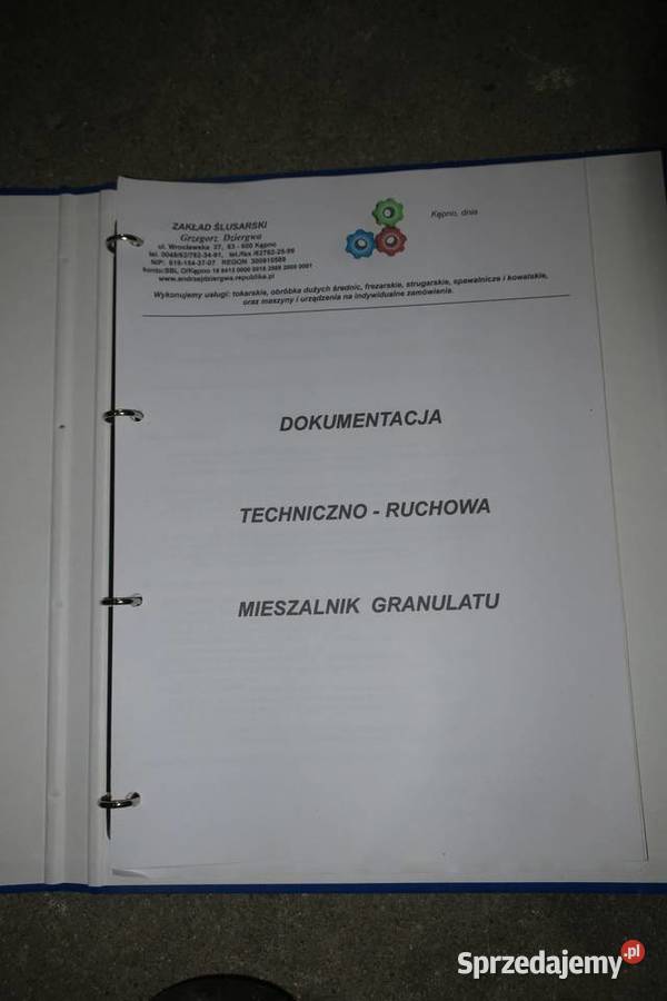 Mieszalnik granulatu Kartuzy