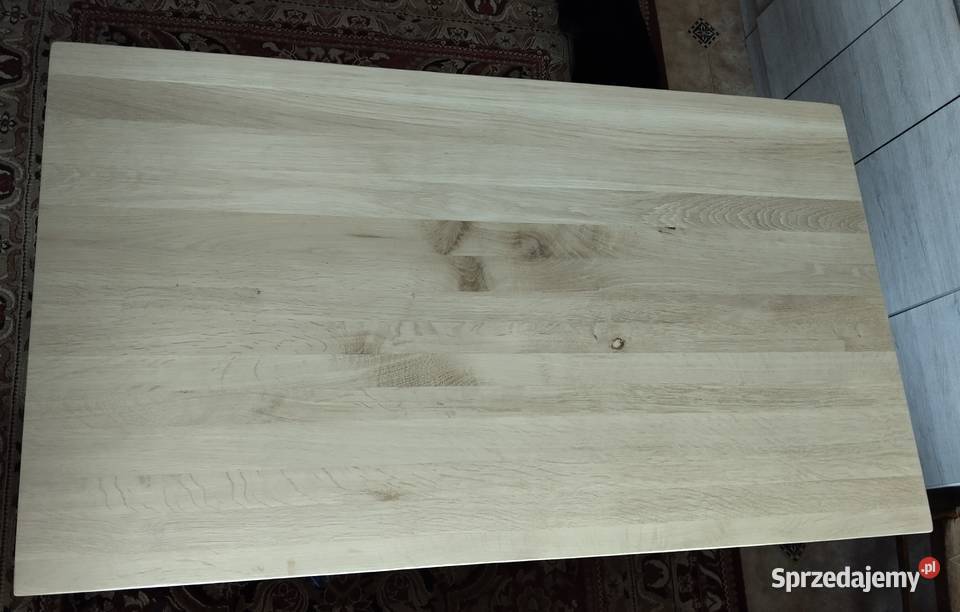 Stół dębowy loftowy industrialny pokój jadalnia małopolskie