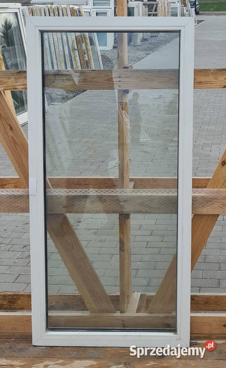 OKNA KacprzaK Witryna 68X132 FIX Używany PCV Lublin