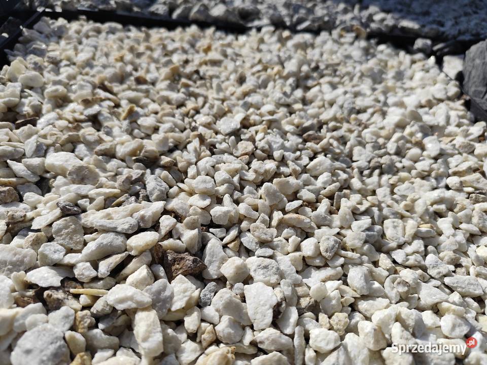 Kamień ogrodowy Cristal White 816 mm Biały Radzymin