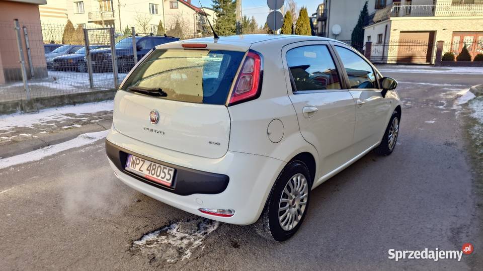 Fiat Punto Evo 2011 13 JTD 213 przebiegu Łuków