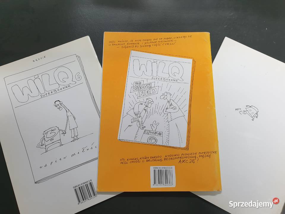 Wilq Superbohater numer 5 6 i 7 sprzedam