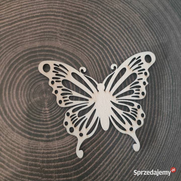 Drewniany Motyl Sklejka Scrapbooking Decoupage Wyposażenie wnętrz Tczew