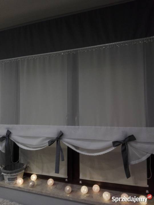 roletka firana z koralikami