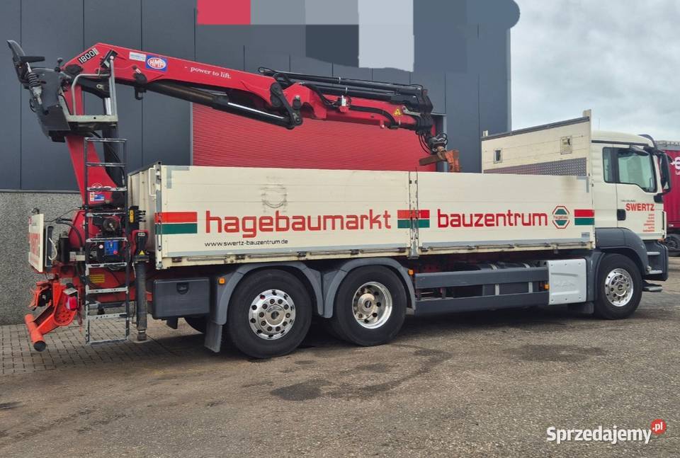 Budowlany do palet Skrzyniowy 6x2 z tylnym 5366km Warszawa sprzedam