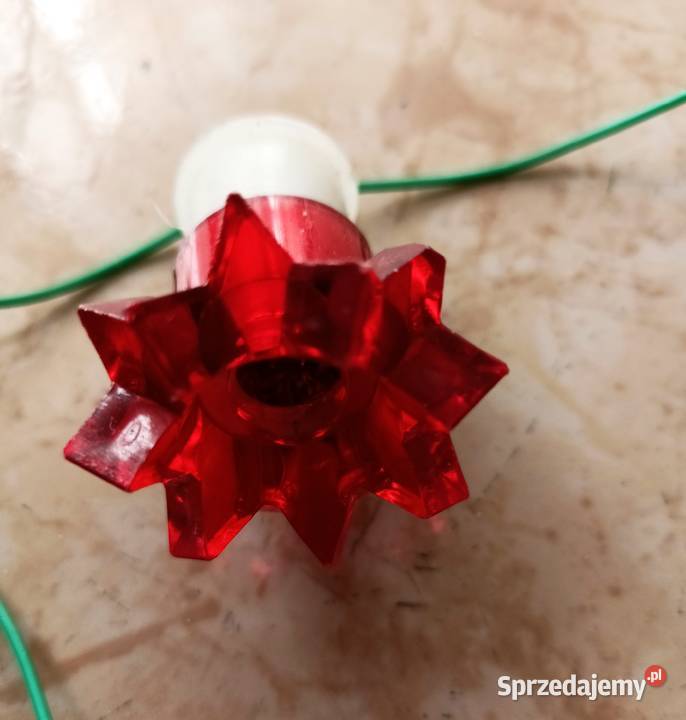 Lampki choinkowe z PRLu vintage Łódź