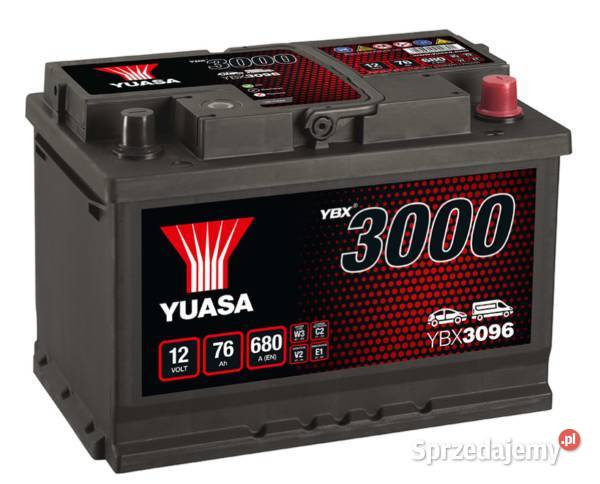 Akumulator 76Ah 680A Yuasa Standard osobowe Gorzów Wielkopolski