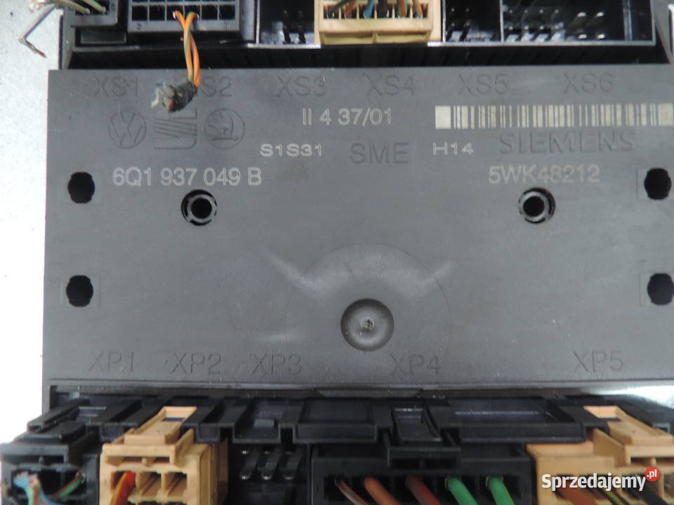 Moduł Komfortu 6Q1937049B Skoda Fabia 1 osobowe małopolskie Nowy Sącz