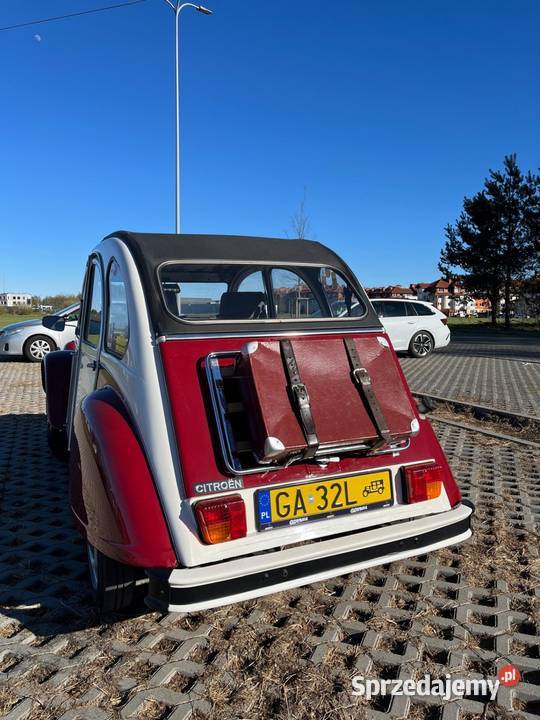 Citron 2cv zabytek klasyk stan Gdynia Hatchback