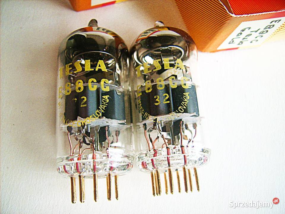 E88CC NOS TESLA GOLD PARA 1978 MOCNE Porąbka