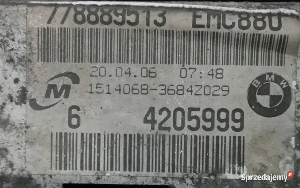 CHŁODNICE WENTYLATORY KOMPLET BMW E90 E87 20D Kiełczyna