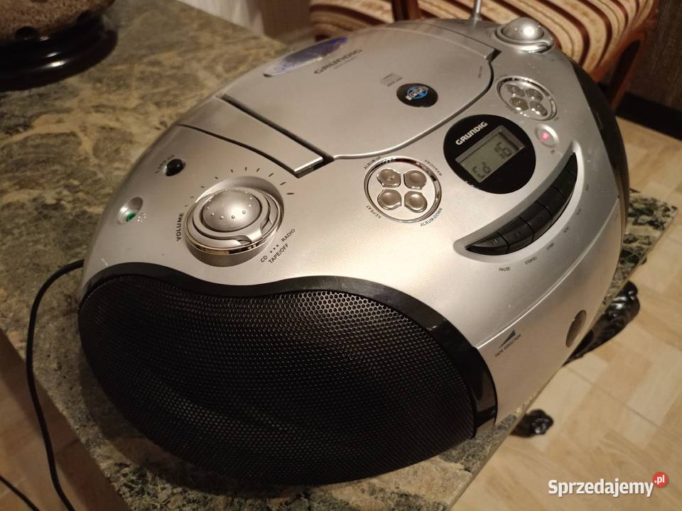 Boombox GRUNDIG RRCD 3400 Radio Magnetofon MP3 Drawski Młyn
