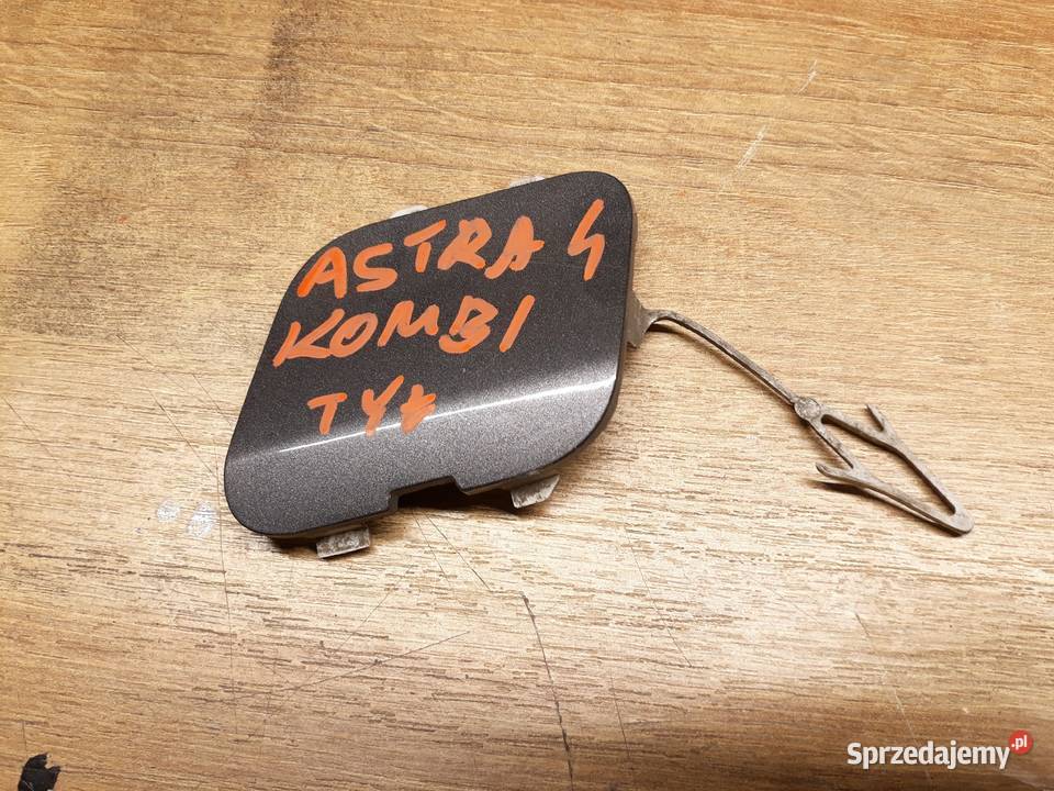 OPEL ASTRA 4 IV J KOMBI ZAŚLEPKA HAKA ZDERZAKA osobowe Międzychód sprzedam