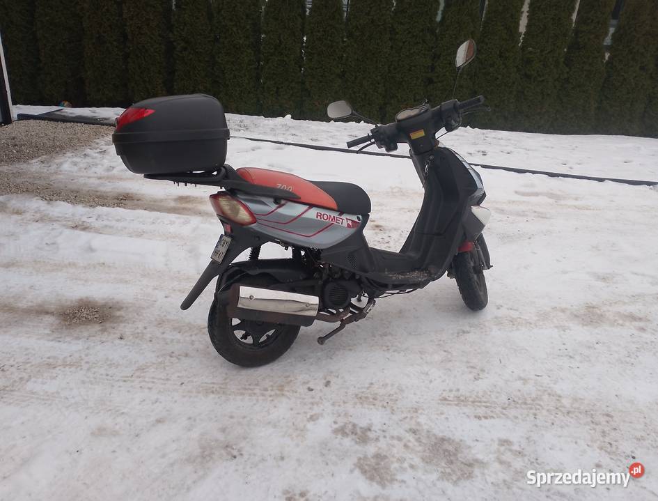Romet 700 skuter motorower 11000km Postękalice