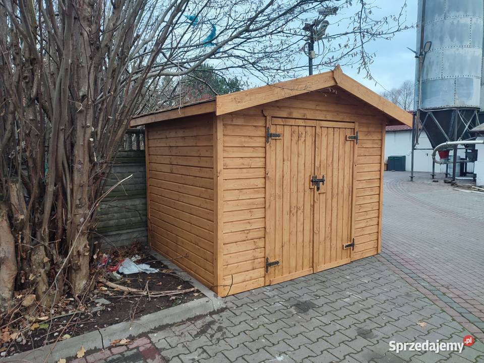 Domek narzedziowy pomieszczenie na kosze Warszawa