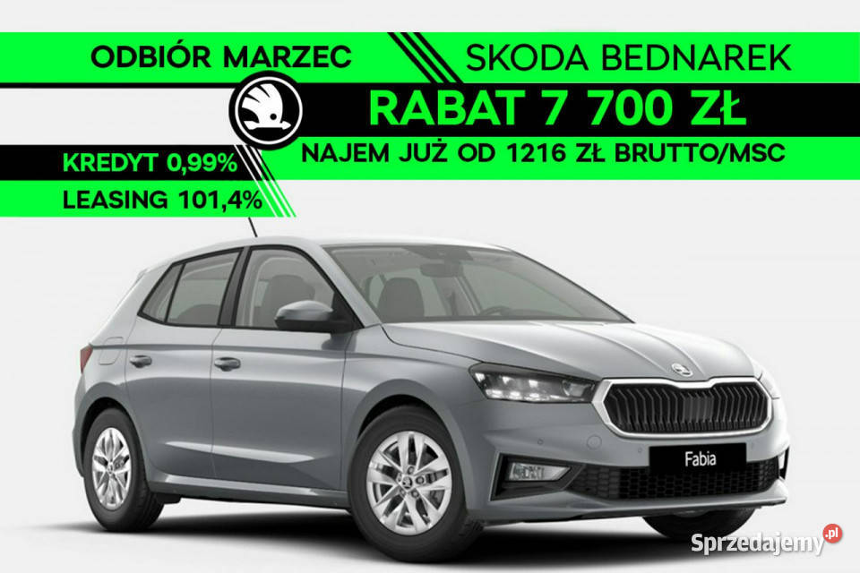 koda Fabia Drive 10 TSI 95 Odbiór w marcu IV Łódź sprzedam