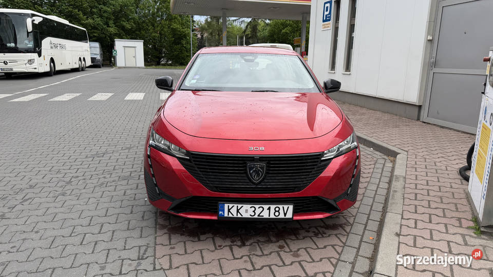 Peugeot 308 pierwszego właściciela serwisowany w centralny zamek małopolskie Kraków