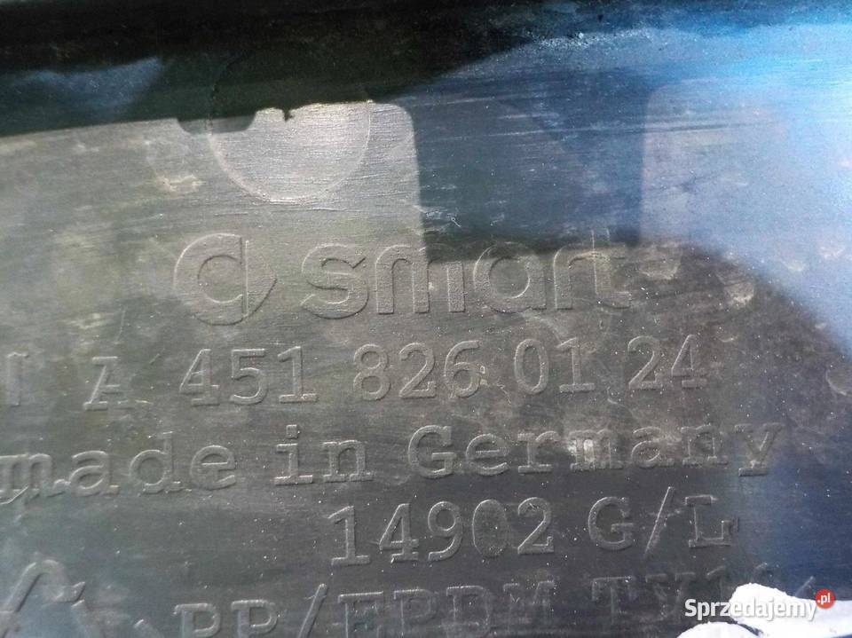 FORTWO II 451 kratka zaslepka zderzaka lewa mazowieckie Suków