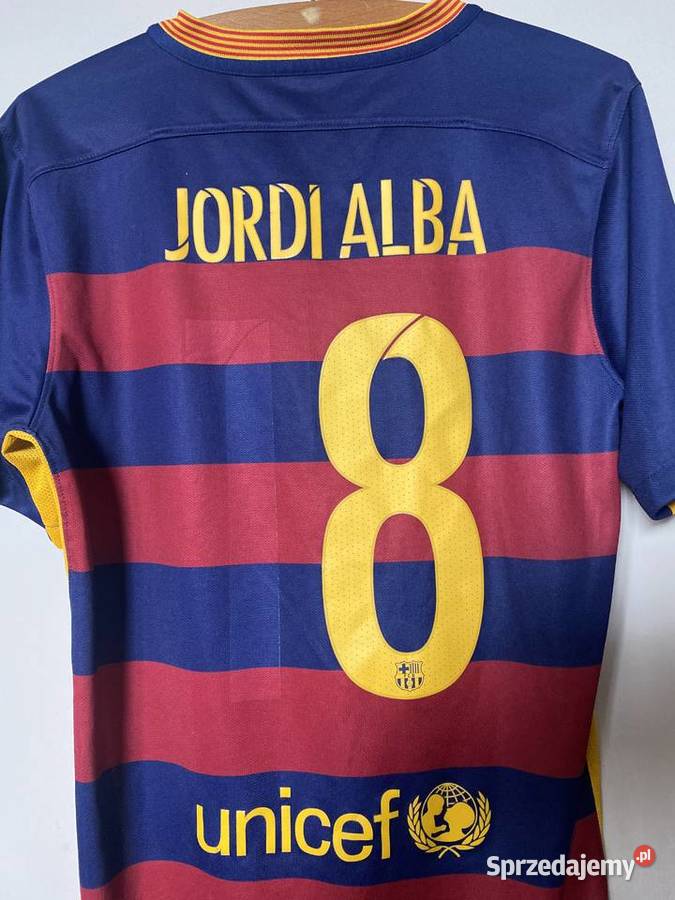 FC BARCELONA 8 ALBA 2015 2016 SM Nike UNIKAT Wrocław