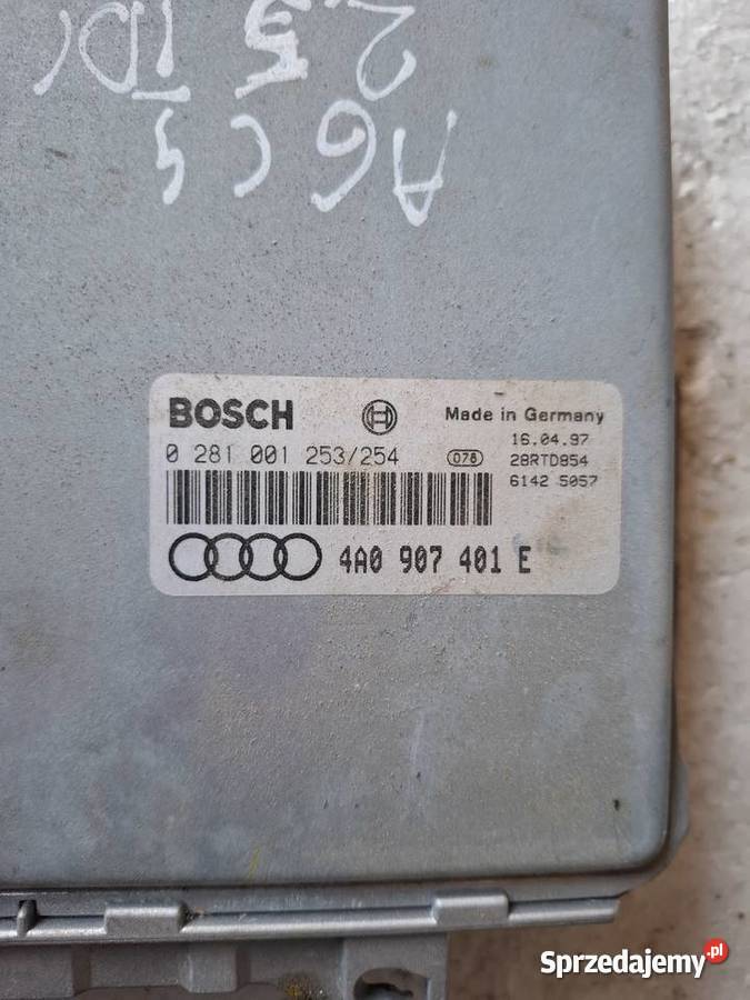 Komputer Sterownik Silnika Audi A6 C5 25D lubelskie