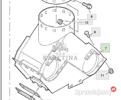 John Deere 9780CTS 9780HM 9780 CTS Obudowa Jastrzębniki