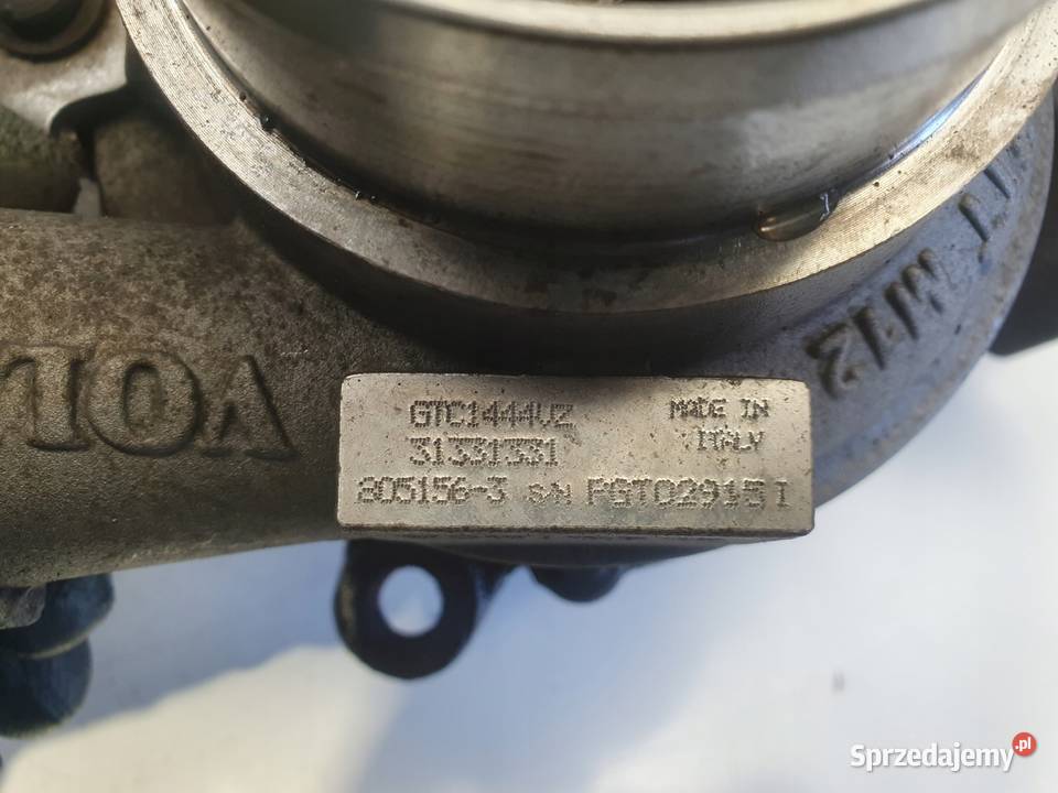 Volvo S60 II 20 D3 TURBOSPRĘŻARKA turbo 31331331 Janów sprzedam