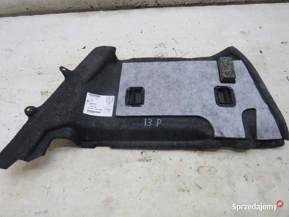 TAPICERKA BAGAŻNIKA PRAWA BMW I3 REX 731475509