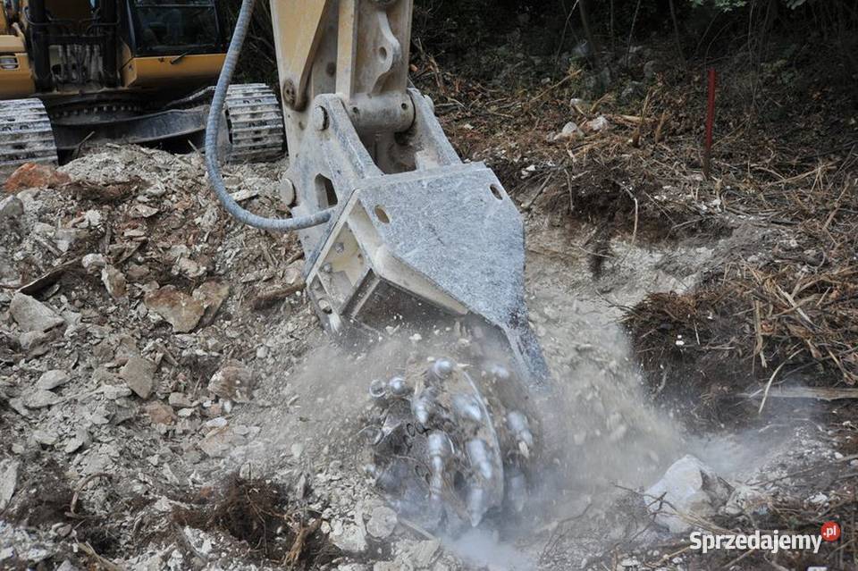 Głowica frezująca TF850 koparek o masie 1422 ton śląskie Rybnik