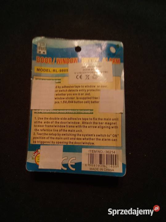 Alarm antywłamaniowy do okien drzwi i okna Warszawa