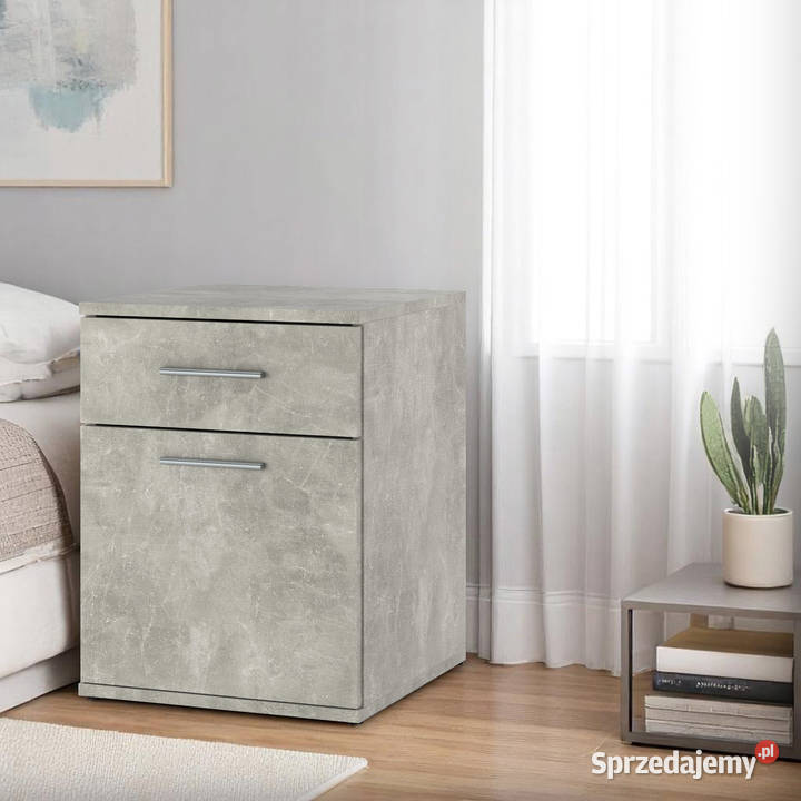 Szafka Nocna Duża 1 Szuflada Stolik Wąski 40cm Elbląg