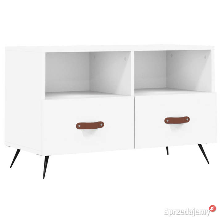 Szafka pod TV biała 80x36x50 materiał mazowieckie Warszawa