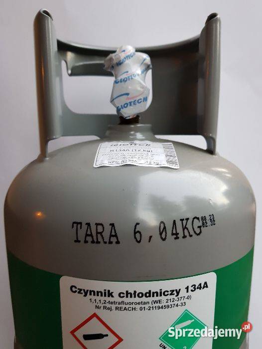 Czynnik chłodniczy R134a R404a R410a R507 R407 Warszawa