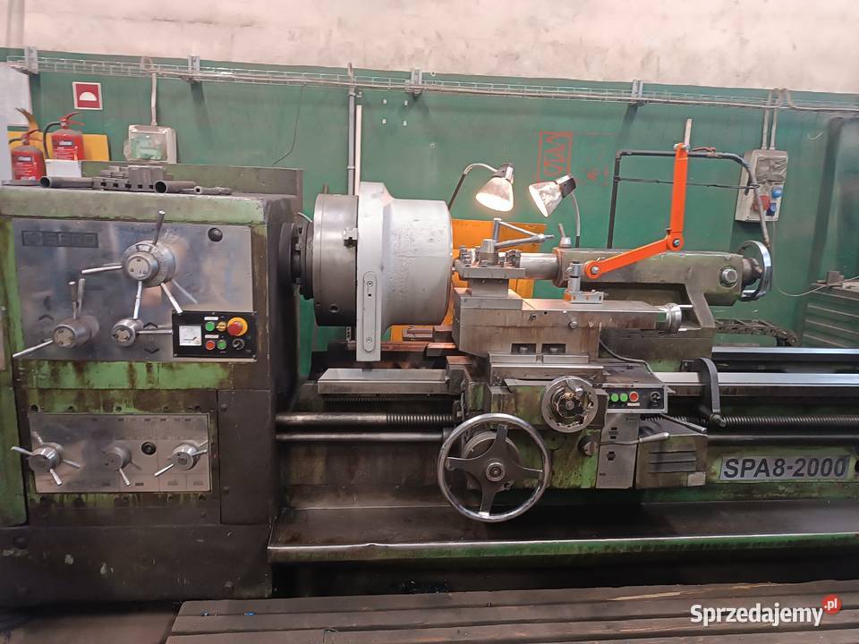 Tokarka SARO SPA82000 z uchwytem tokarskim 500 lubelskie Bogdanka