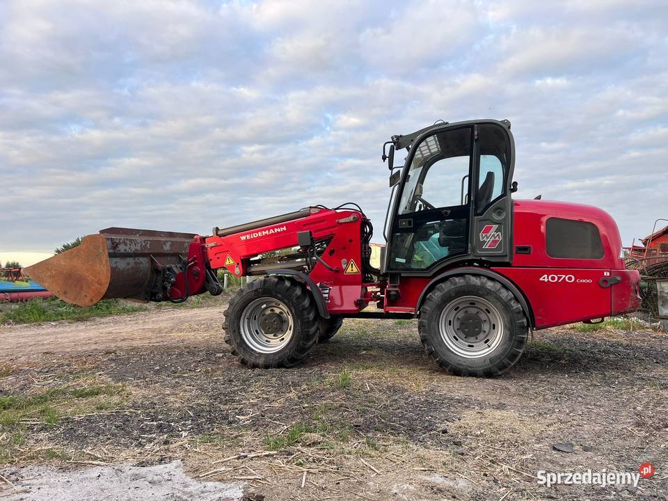 Ładowarka teleskopowa przegubowa Weidemann 4070 Kutno