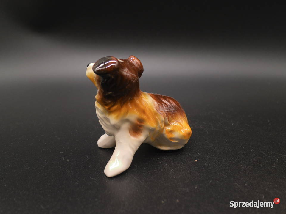 Figurka psa Collie porcelana Goebel Raszków