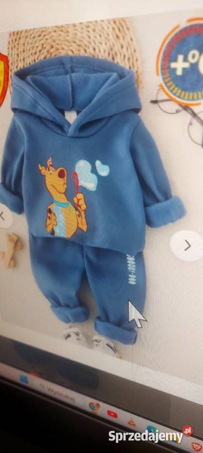 Komplet dresowy ScoobyDoo chłopca NOWY Rozmiar Rozmiar 122 małopolskie