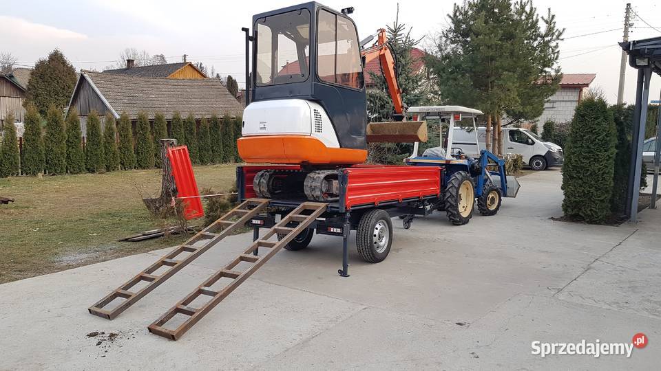 Przyczepa rolnicza do mini traktorów Łańcut sprzedam