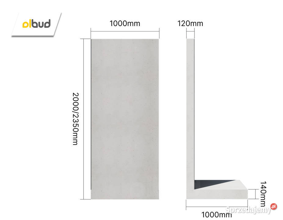 Beton architektoniczny na ogrodzenie elementy Gdańsk