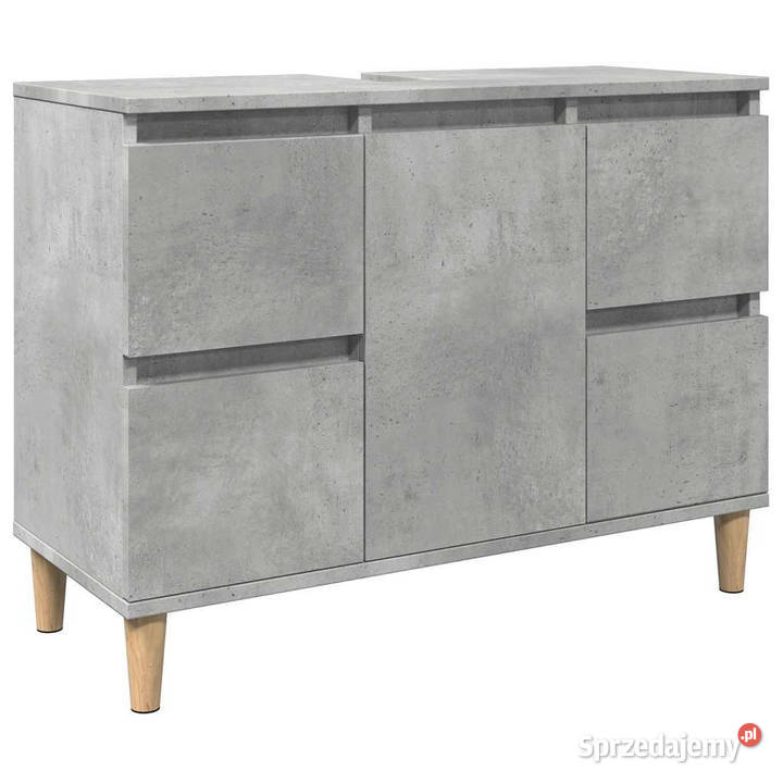 Szafka pod umywalkę szarość betonu 80x33x60 mazowieckie Warszawa sprzedam