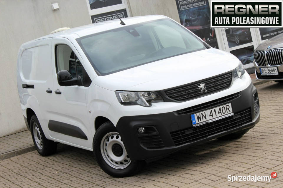 Peugeot Partner Premium Długi SalonPL FV23 biały Motoryzacja Sokołów