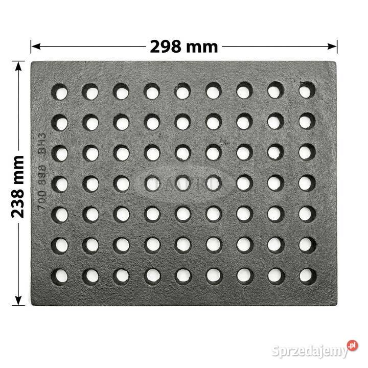 Ruszt żeliwny do kominka Uniflam 238X298 wielkopolskie Poznań