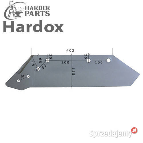 Lemiesz 16 300ha HARDOX 622143L części do pługa Suwałki