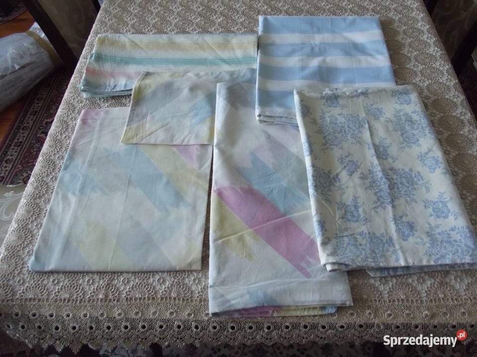 Poszewki na poduszki 6 sztuk różne bawełna Piekary Śląskie